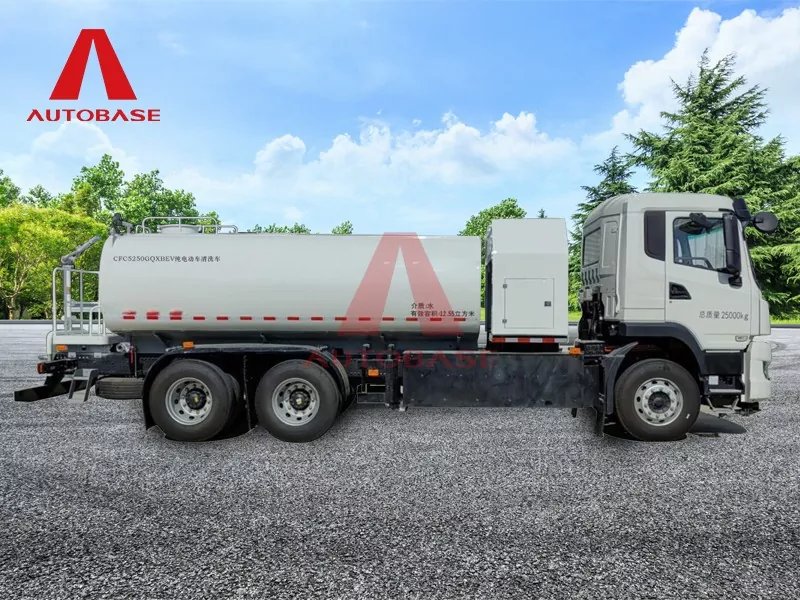 25 ton czyszczących ciężarówek