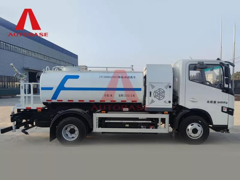 8,5 ton pojazdu czyszczącego